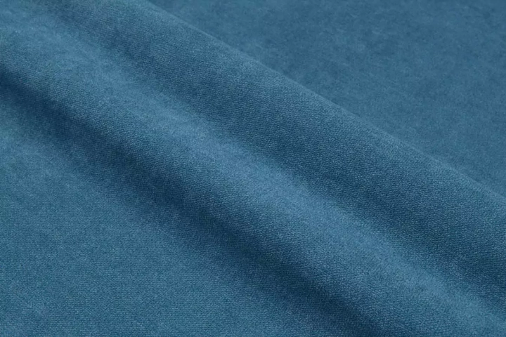 ф118 Кровать Соната Синий велюр ткань