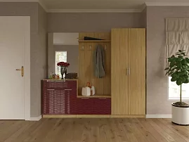 Прихожая глянец 3D 4