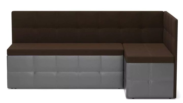 Угловой кухонный диван Домино (Токио) дизайн 6