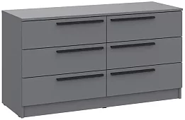 Комод Берген КМ-1200 (серый графит) Серый 