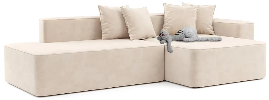 Угловой диван Маниса, Бежевый