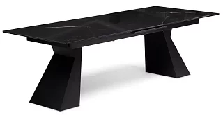 Стол стеклянный Денхольм Черный 